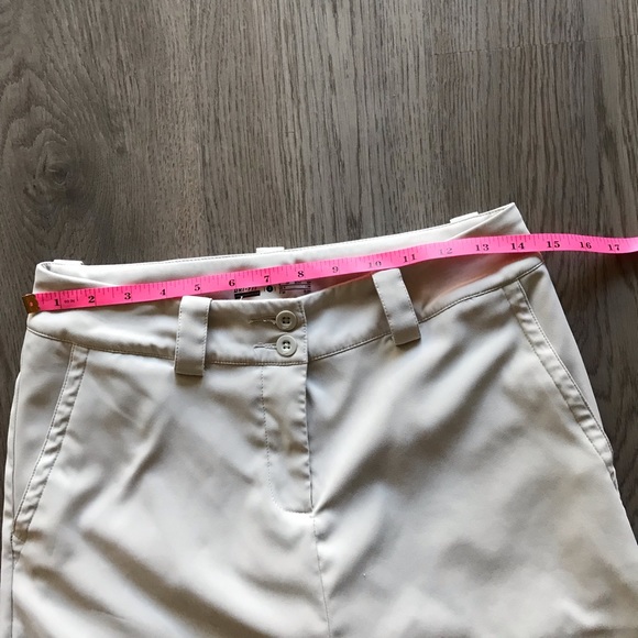 Nike Golf Dri-Fit Khaki Skort Women’s Sz 2 - Picture 5 of 6